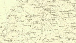 Karte von 1806